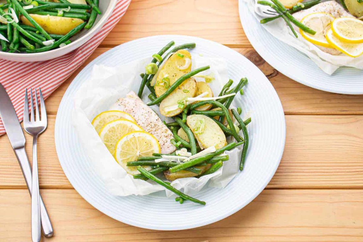 Papillote de Poisson au Citron