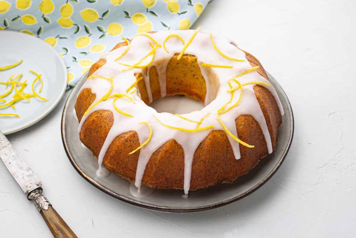 Gâteau Citron Pavot Hyper Moelleux