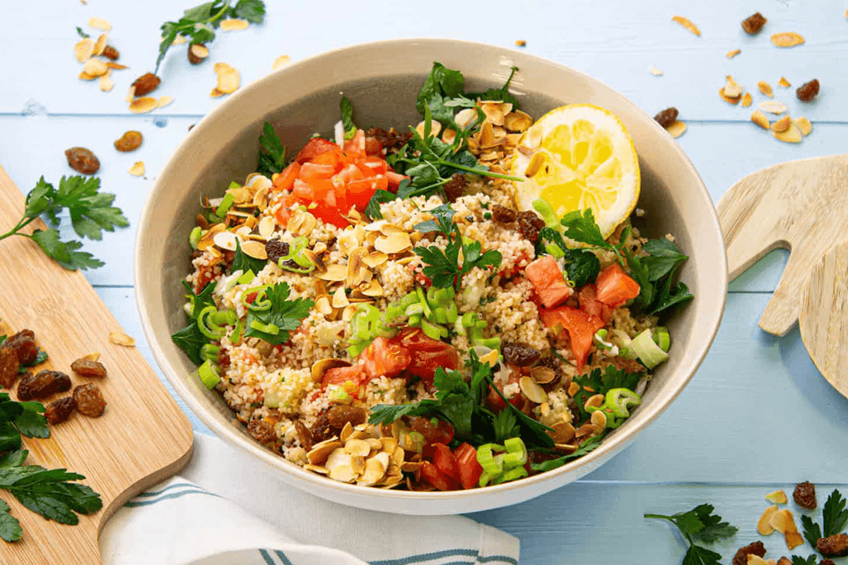 Taboulé Citronné aux Amandes