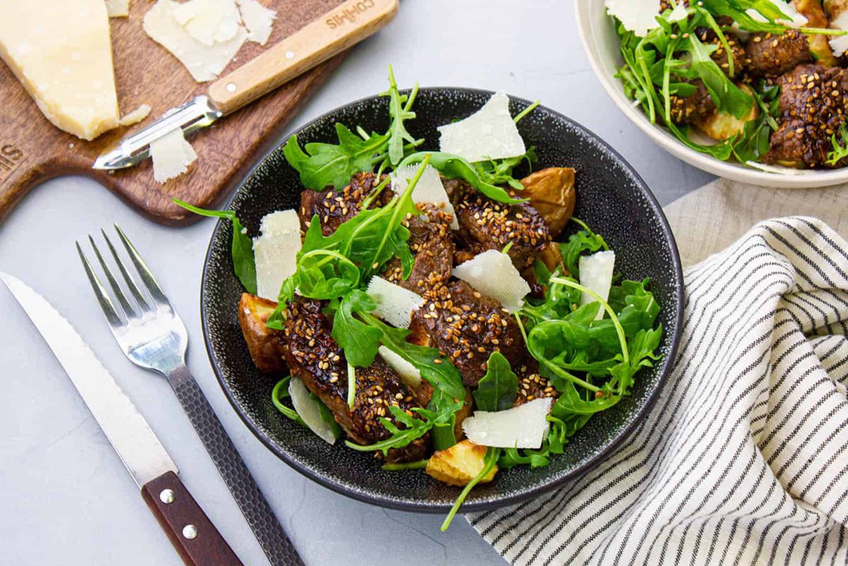 Wok de Bœuf & Roquette