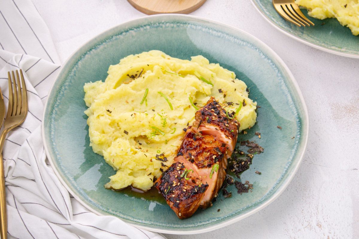 Saumon Mi-cuit au Citron Vert