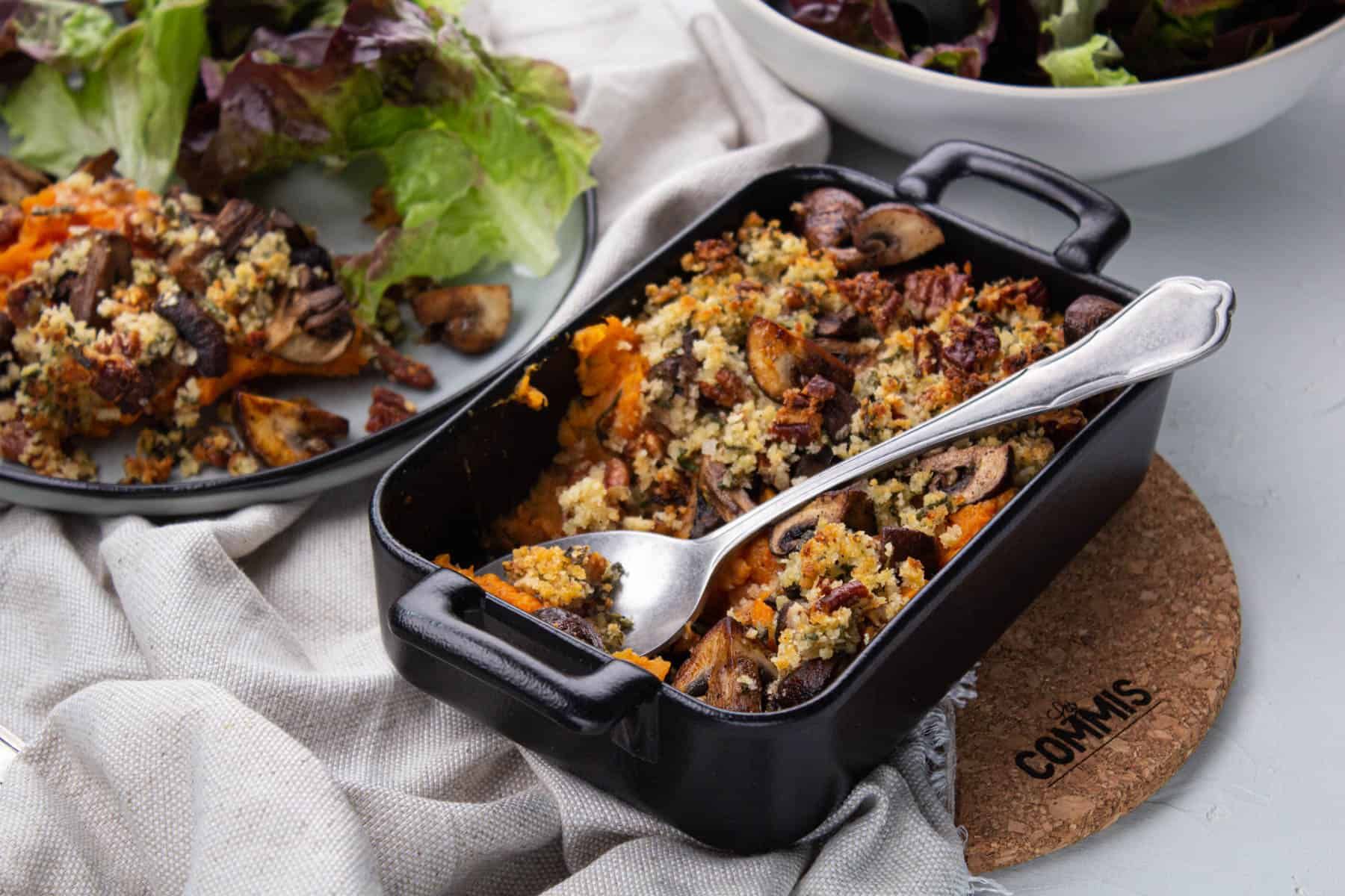Crumble de Patate Douce à la Sauge