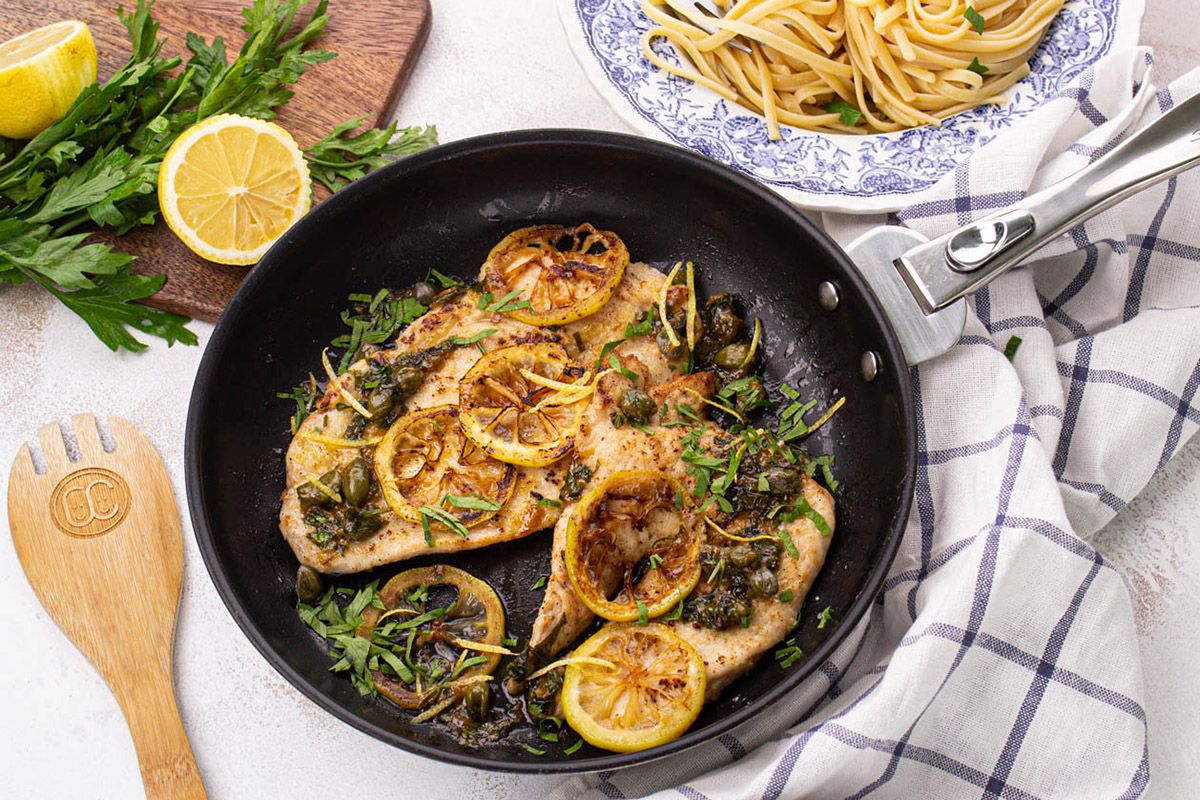 Piccata de Dinde & Linguine