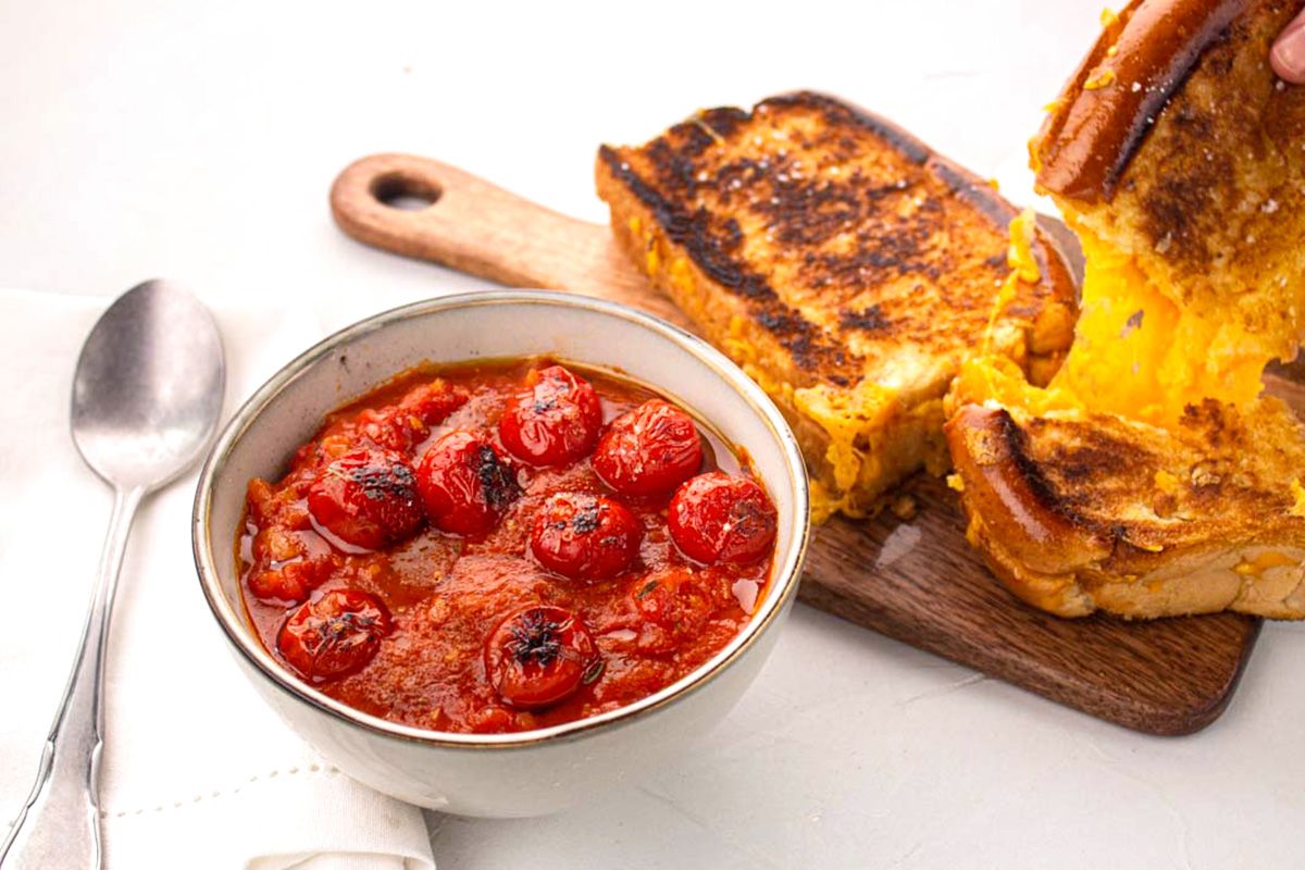 Cheese Toastie & Compotée de Tomate