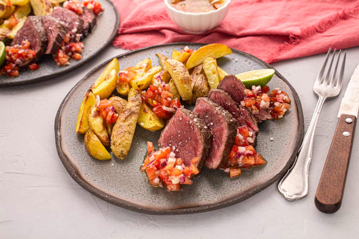 Pavé de Bœuf Aubrac & Salsa Fresca