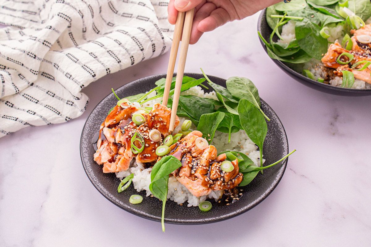 Saumon Teriyaki