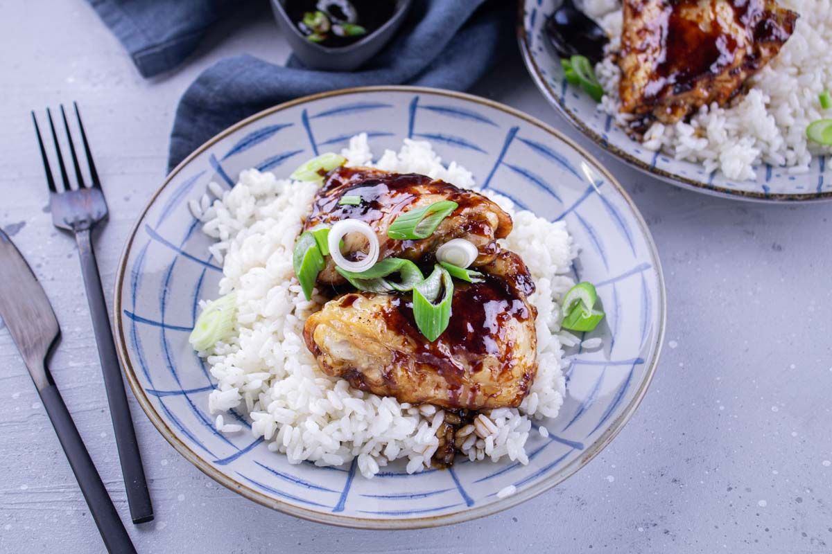 Poulet Adobo & Riz de Camargue