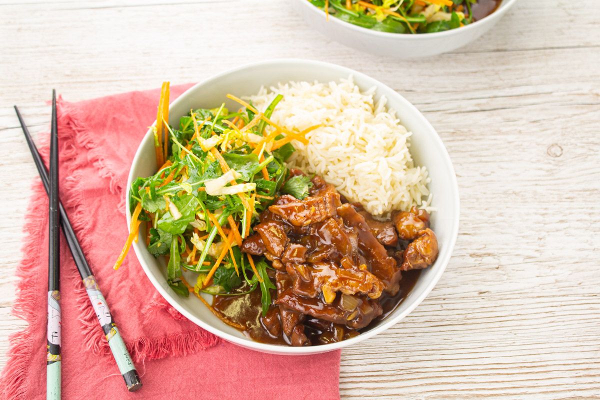 Sauté de Porc Caramélisé, à la Japonaise