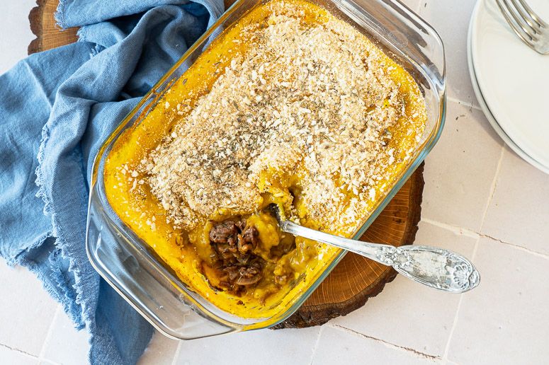 Hachis Parmentier Veggie au Potimarron