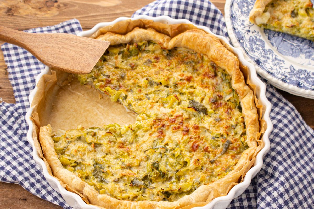 Tarte Gourmande Poireaux et Parmesan