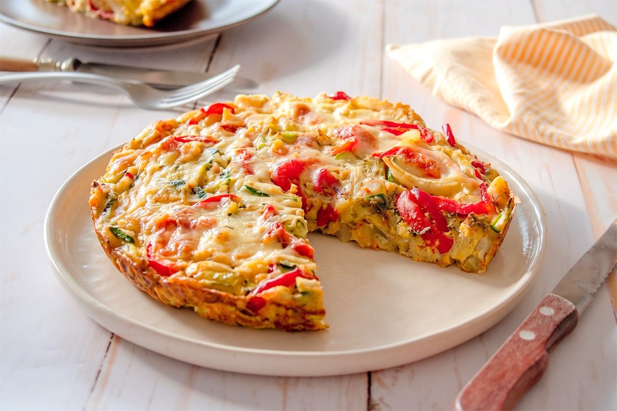 Frittata de Légumes à la Méditerranéenne