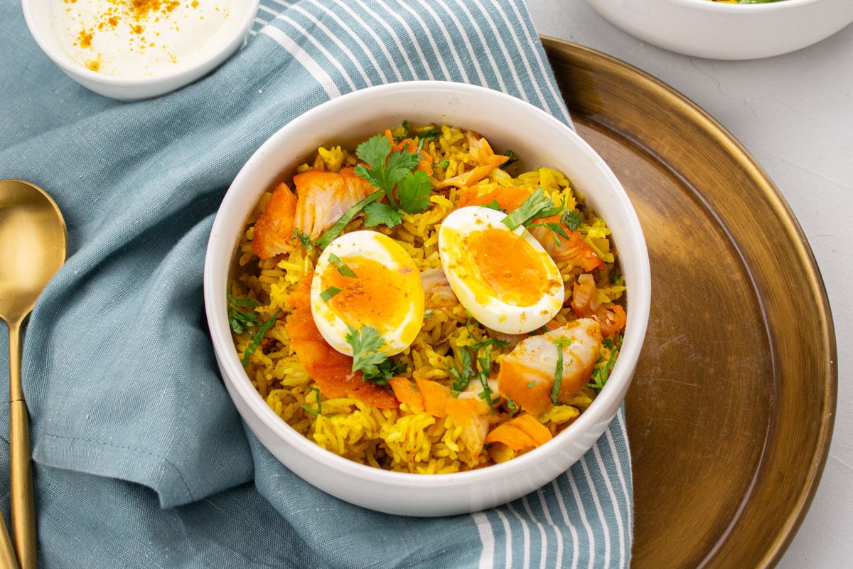 Curry au Haddock & Riz Basmati
