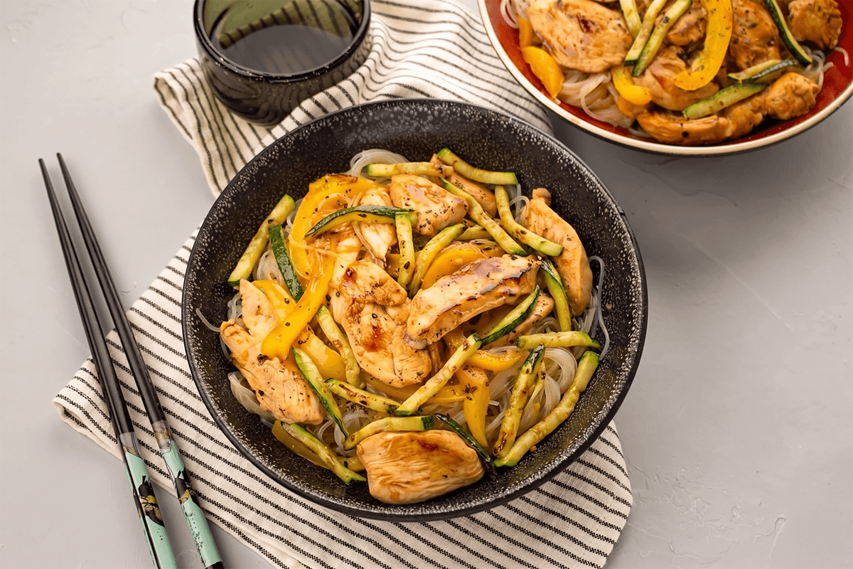 Poulet Caramélisé à l'Asiatique