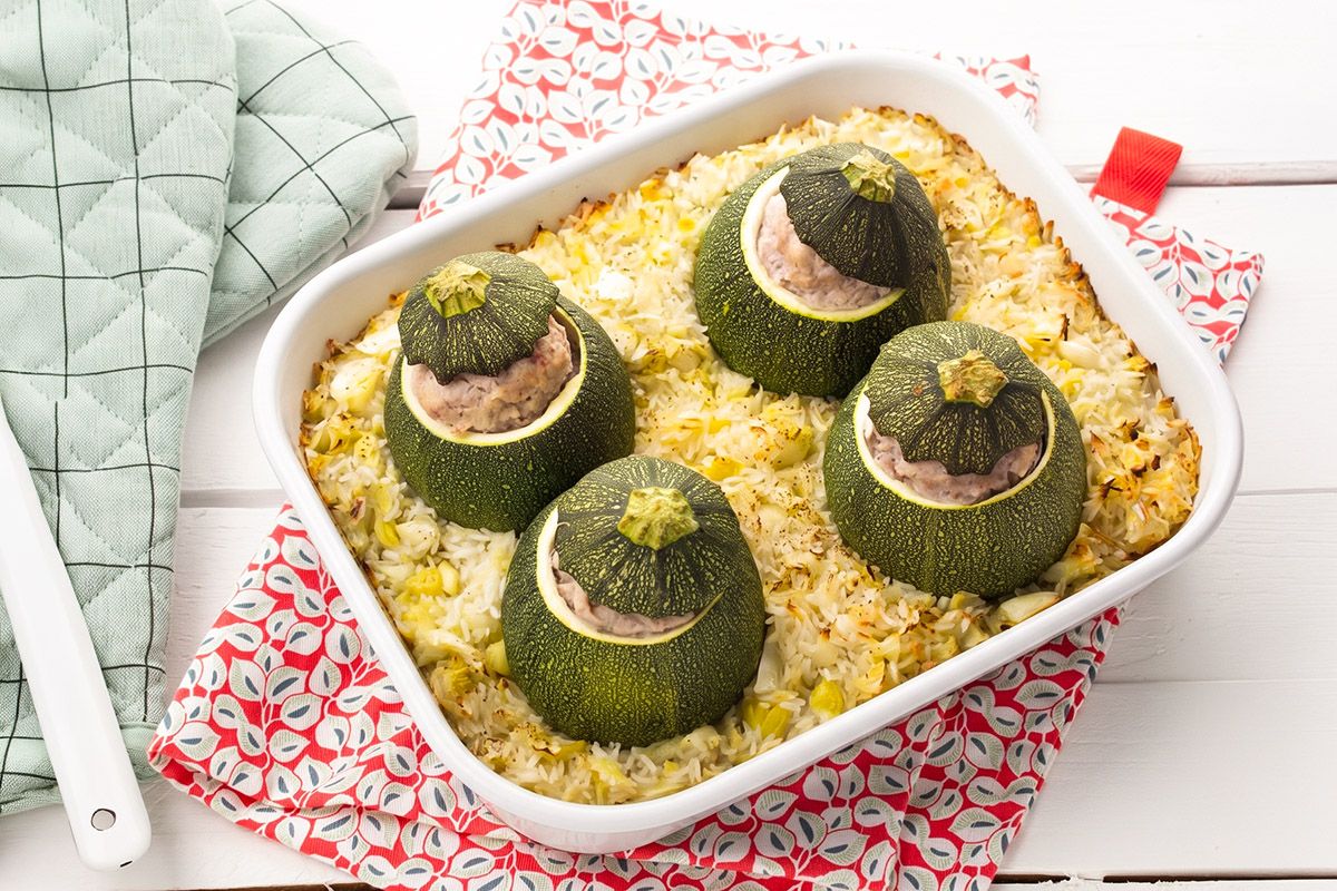 Petits Farcis de Courgettes au Porc