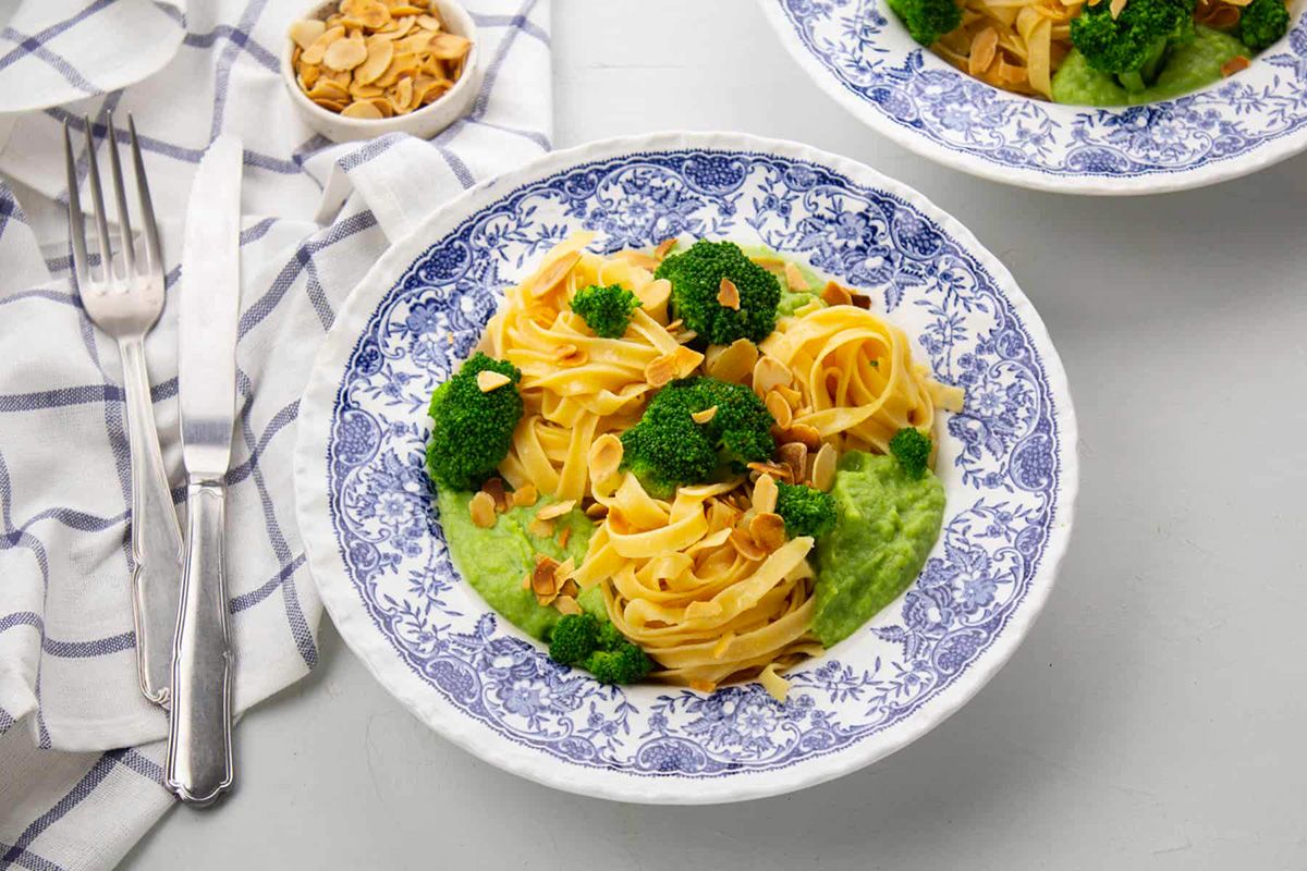 Tagliatelle & Crème de Brocoli