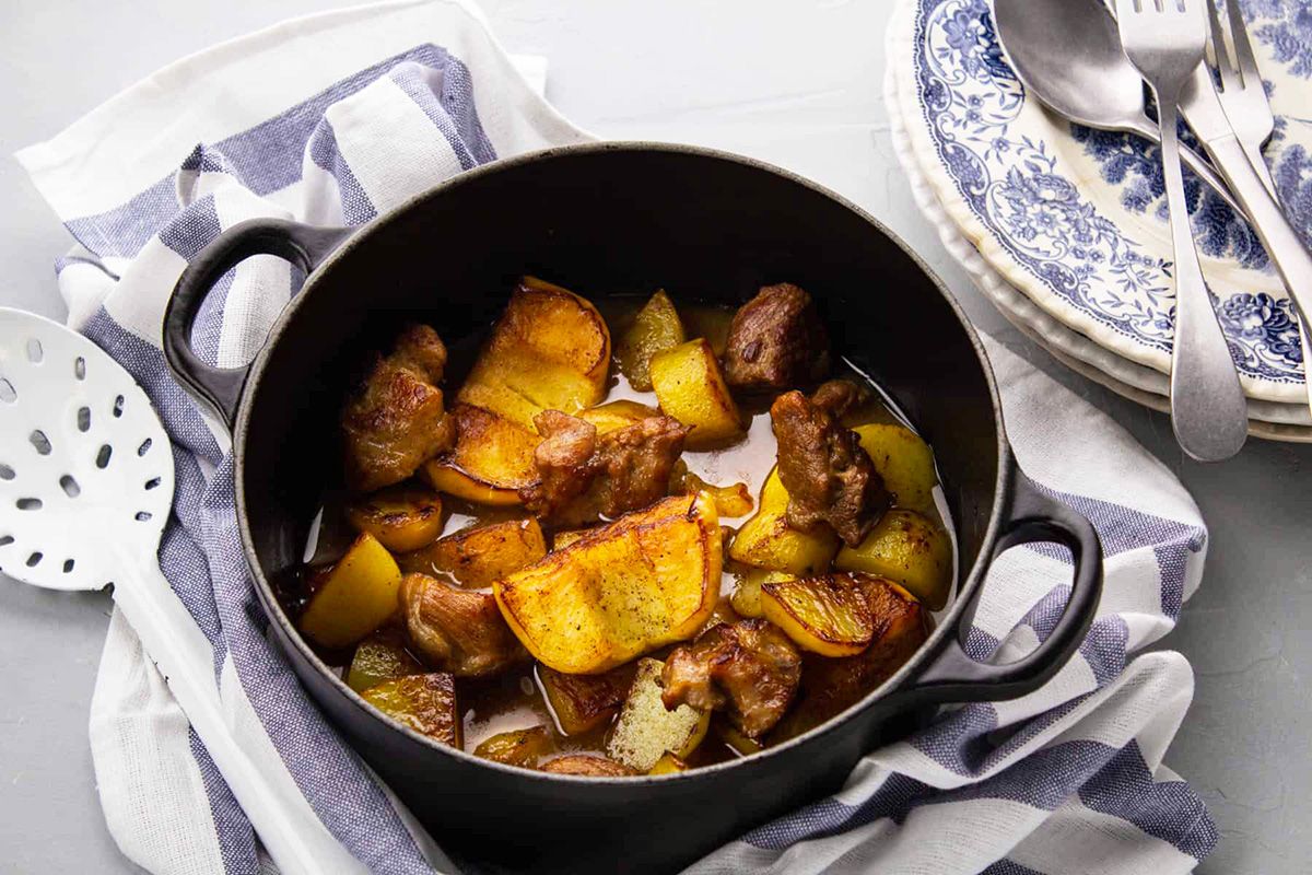 Sauté de Porc au Cidre