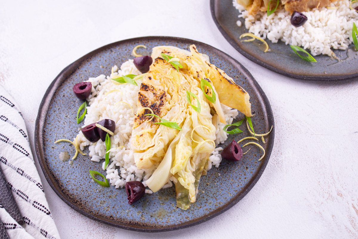 Chou Vert Sauté au Beurre Miso