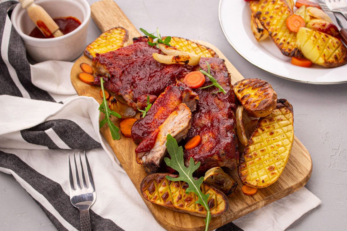 Ribs Grillés & Sauce Barbecue