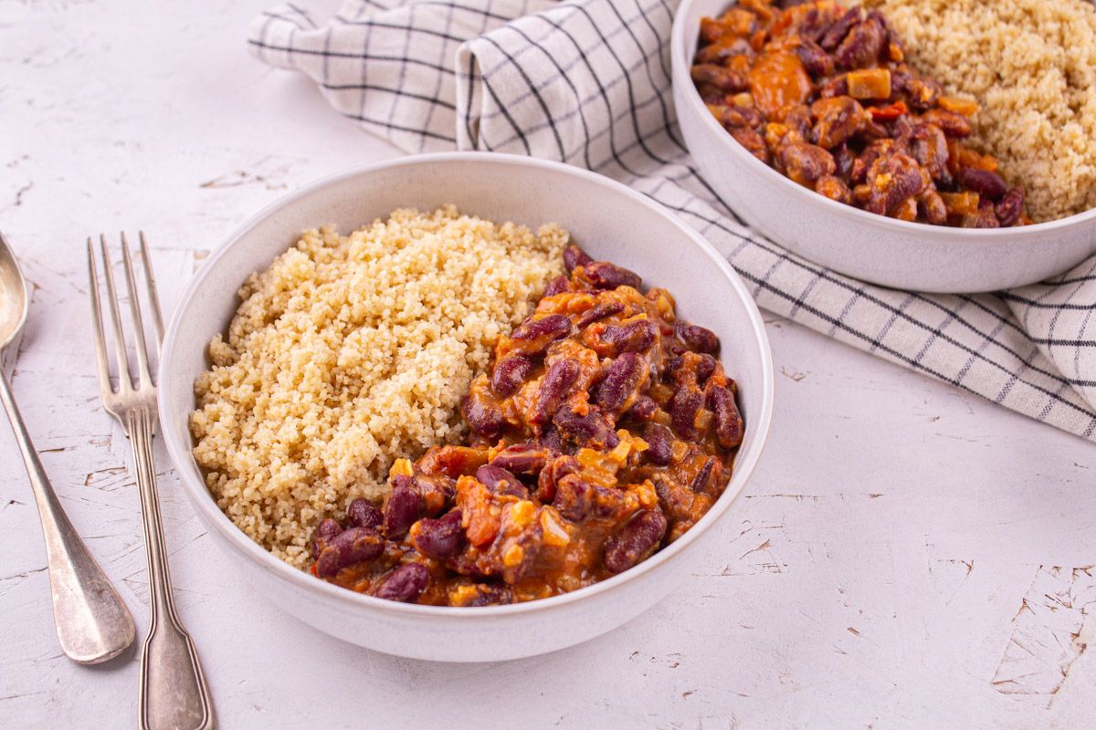 Mafé Veggie aux Haricots Rouges