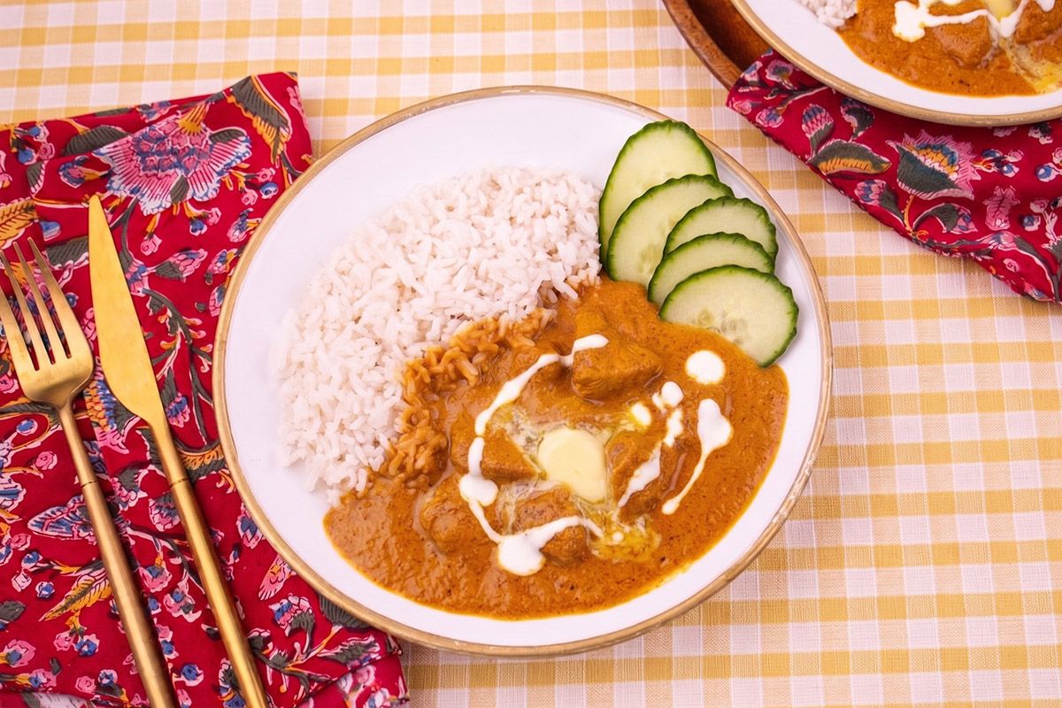 Butter Chicken & Riz au Jasmin