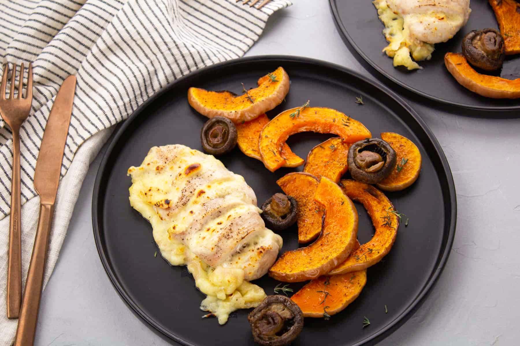 Poulet Hasselback à la Raclette
