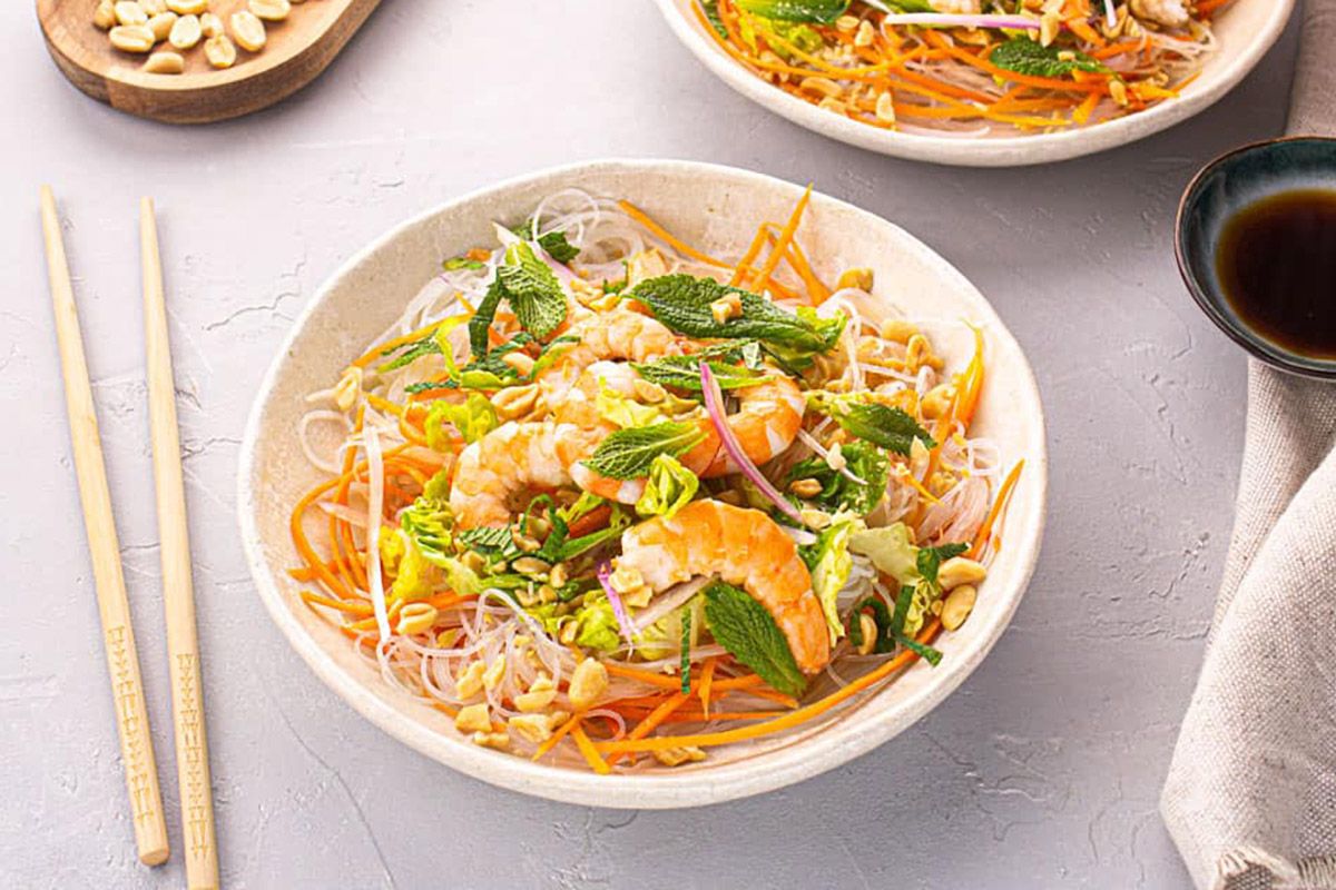 Crevettes à la Thaï